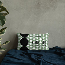 Load image into Gallery viewer, Double Design K.O. Pillow- 20" x 12"