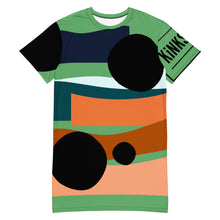 Load image into Gallery viewer, K.O. Oversize T-Shirt Dress- Multicolored