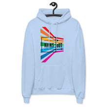 Load image into Gallery viewer, K.O. Pride Unisex Fleece Hoodie- White, Light Steel, Light Blue, Pale Pink