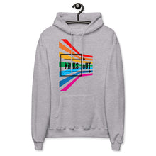 Load image into Gallery viewer, K.O. Pride Unisex Fleece Hoodie- White, Light Steel, Light Blue, Pale Pink