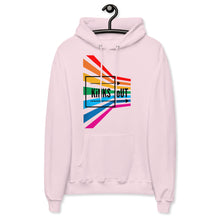 Load image into Gallery viewer, K.O. Pride Unisex Fleece Hoodie- White, Light Steel, Light Blue, Pale Pink