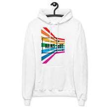 Load image into Gallery viewer, K.O. Pride Unisex Fleece Hoodie- White, Light Steel, Light Blue, Pale Pink