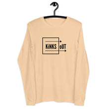 Load image into Gallery viewer, K.O. Unisex Long Sleeve Tee- Maroon, Dark Grey Heather, Military Green, Heather Mauve, Sand Dune