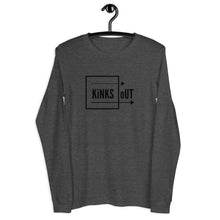 Load image into Gallery viewer, K.O. Unisex Long Sleeve Tee- Maroon, Dark Grey Heather, Military Green, Heather Mauve, Sand Dune
