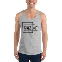 Load image into Gallery viewer, K.O. Unisex Classic Tank- White, Oatmeal, Athletic Heather, Red
