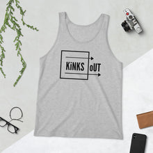Load image into Gallery viewer, K.O. Unisex Classic Tank- White, Oatmeal, Athletic Heather, Red
