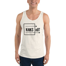 Load image into Gallery viewer, K.O. Unisex Classic Tank- White, Oatmeal, Athletic Heather, Red
