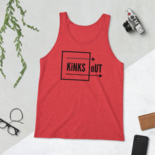 Load image into Gallery viewer, K.O. Unisex Classic Tank- White, Oatmeal, Athletic Heather, Red
