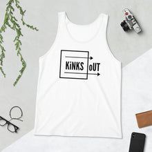 Load image into Gallery viewer, K.O. Unisex Classic Tank- White, Oatmeal, Athletic Heather, Red
